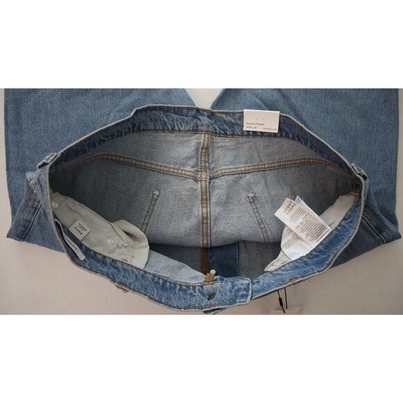 Calvin Klein Men's Sz 38x30 Desert Blue Standard Straight Fit Denim Jeans $90 - Picture 7 of 12